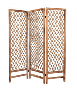 1 X 60 X 69 Natural Rope Wooden  Screen