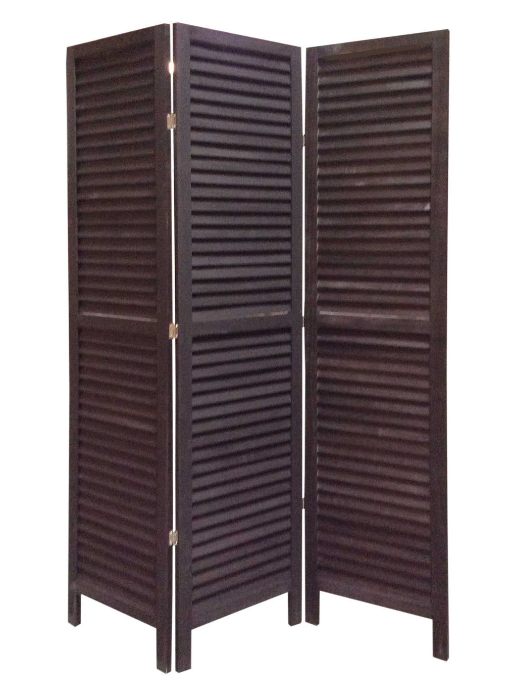 1 X 48 X 67 Yellow Wood Shutter - Screen - 99fab 