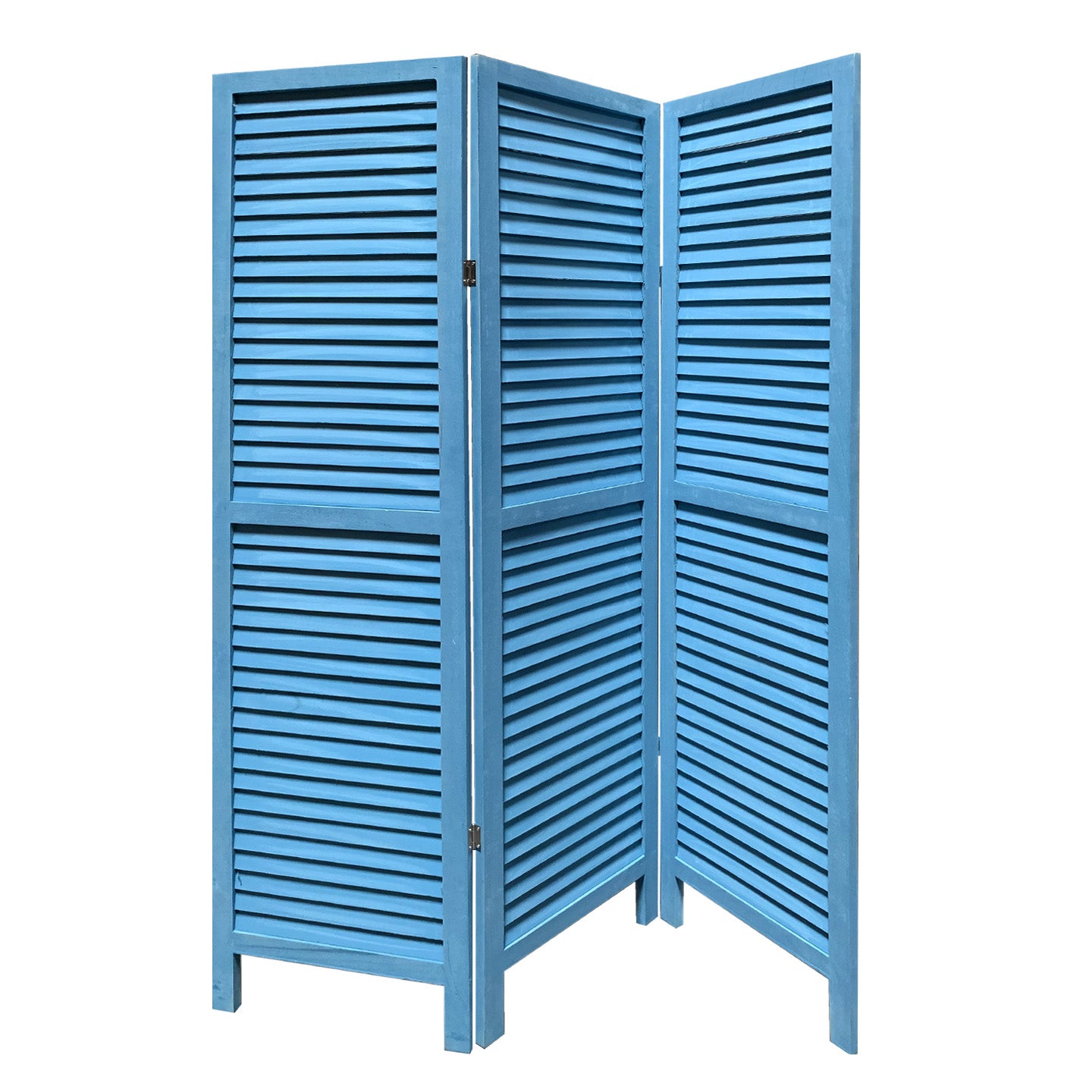 1 X 48 X 67 Yellow Wood Shutter - Screen