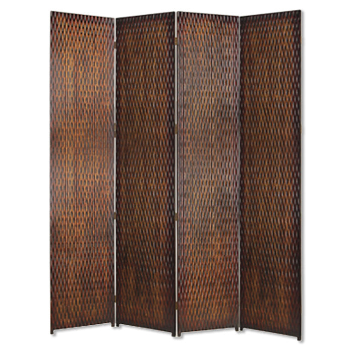 1" X 84" X 84" Gold Wood  Screen