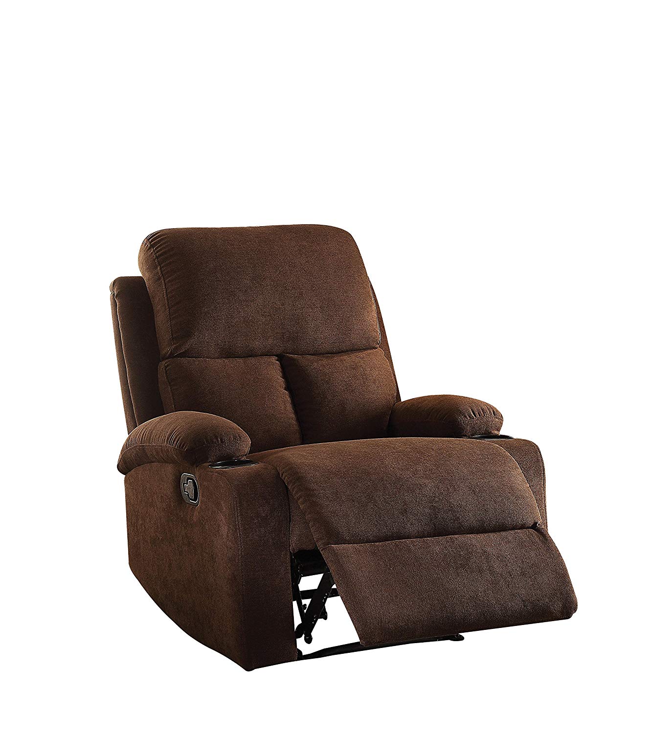 32" X 37" X 39" Beige Linen Fabric Recliner