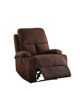 32" X 37" X 39" Beige Linen Fabric Recliner