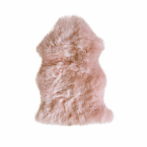 24" X 36" X 1.5" Pink Single Sheepskin - Area Rug