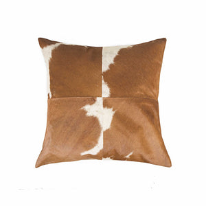 18" X 18" X 5" Chocolate Quattro  Pillow