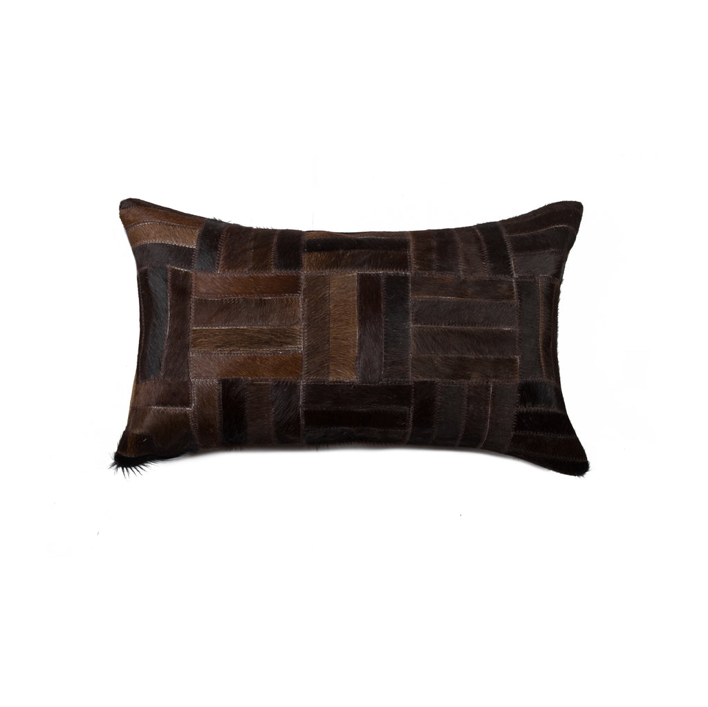 Chocolate Cowhide  Pillow - 99fab 