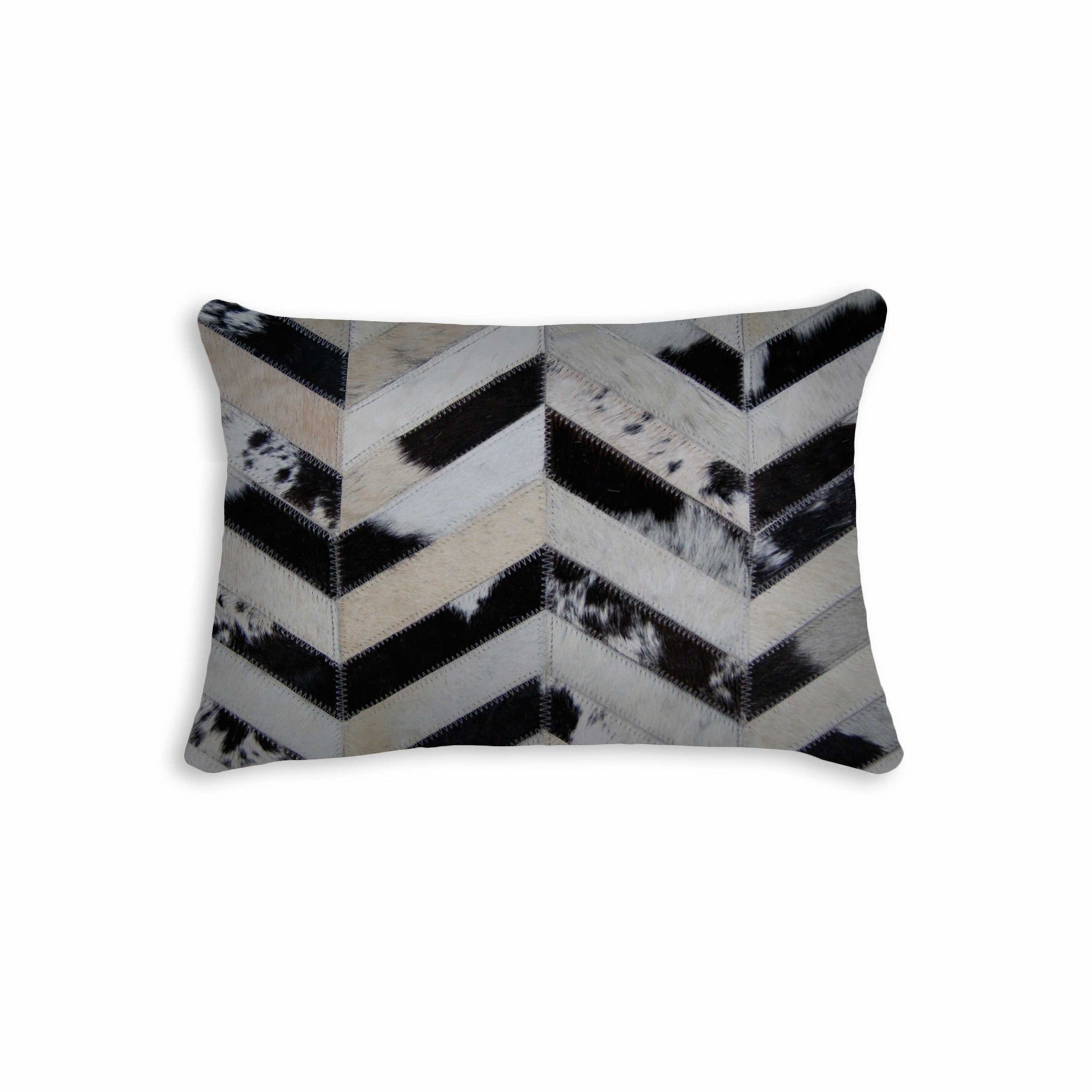 12" X 20" X 5" Tricolor  Pillow