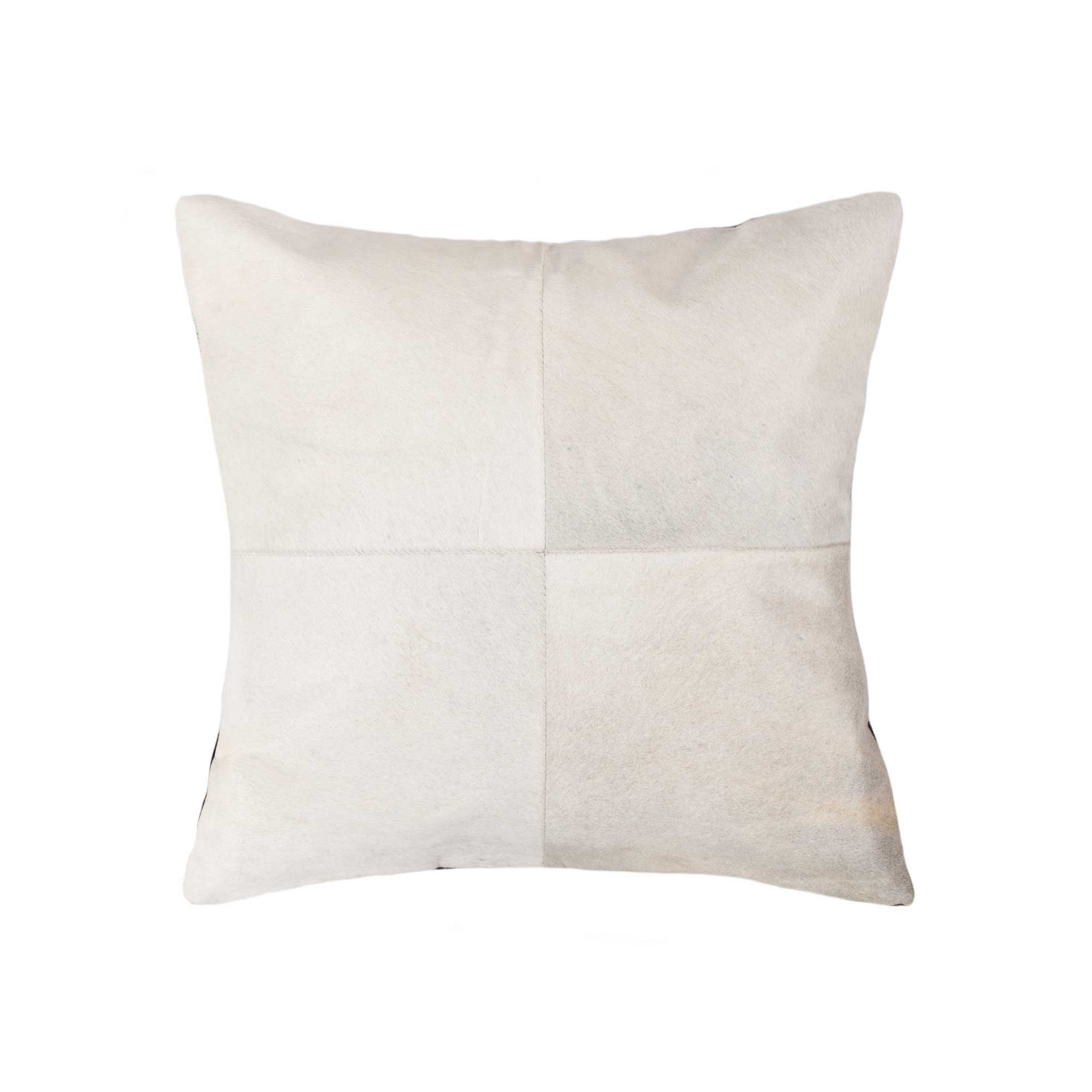 18" X 18" X 5" Off White Quattro  Pillow