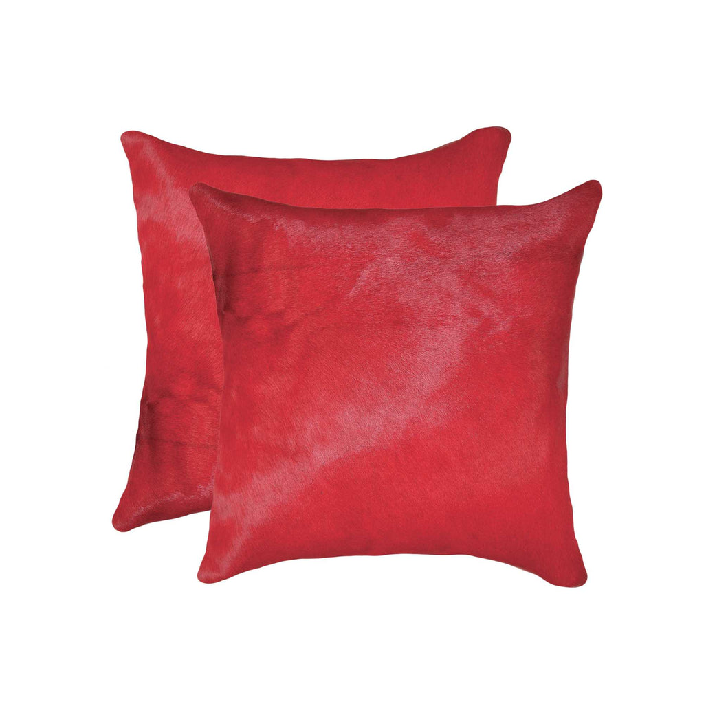 18 X 18 Firecracker Cowhide Throw Pillow - 99fab 