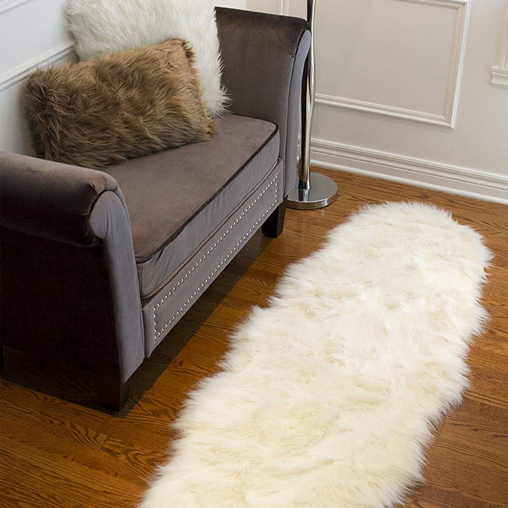 Off White Animal Print Area Rug - 99fab 