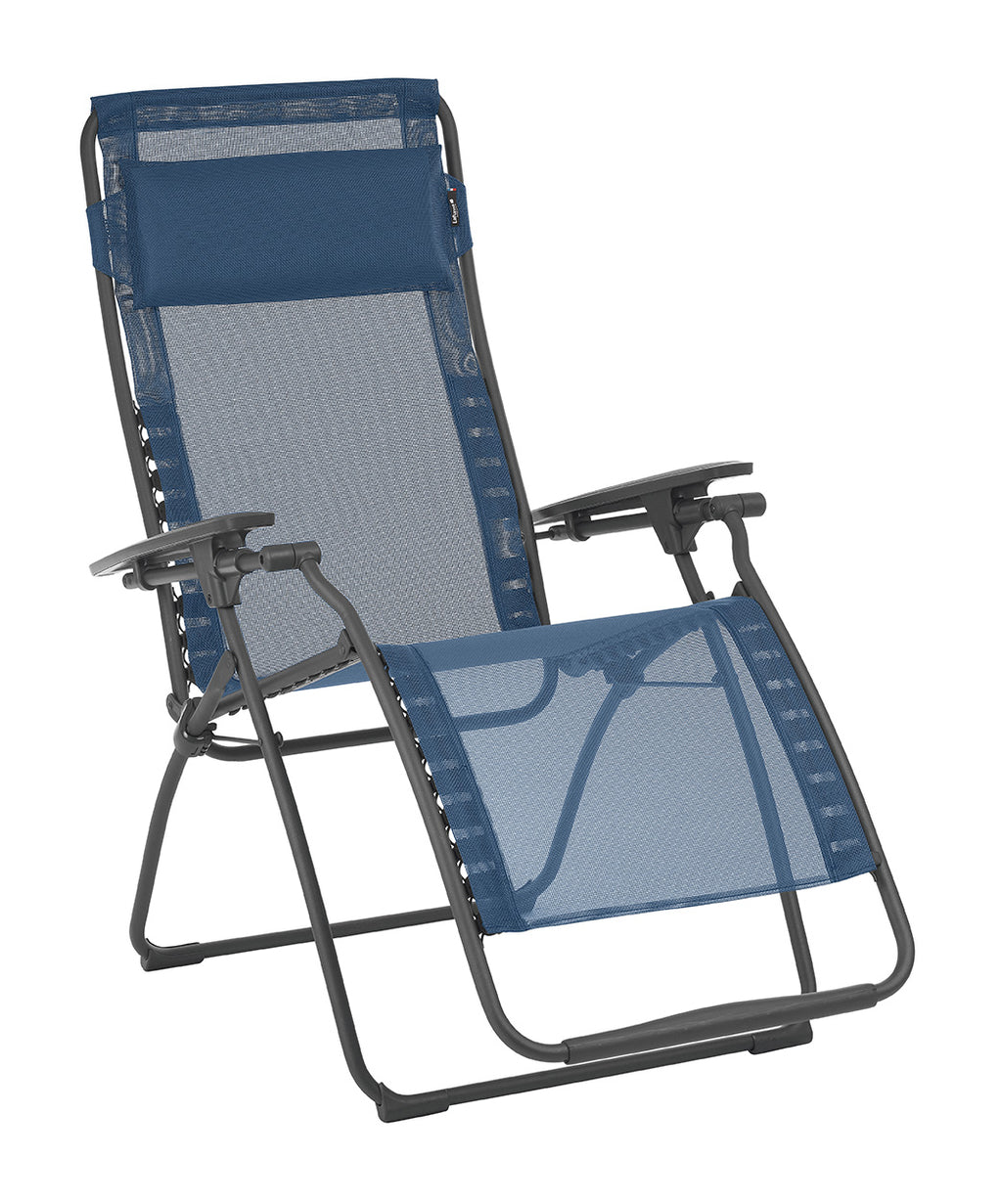 Zero Gravity Recliner - Basalt Steel Frame - Ocean Fabric - 99fab 