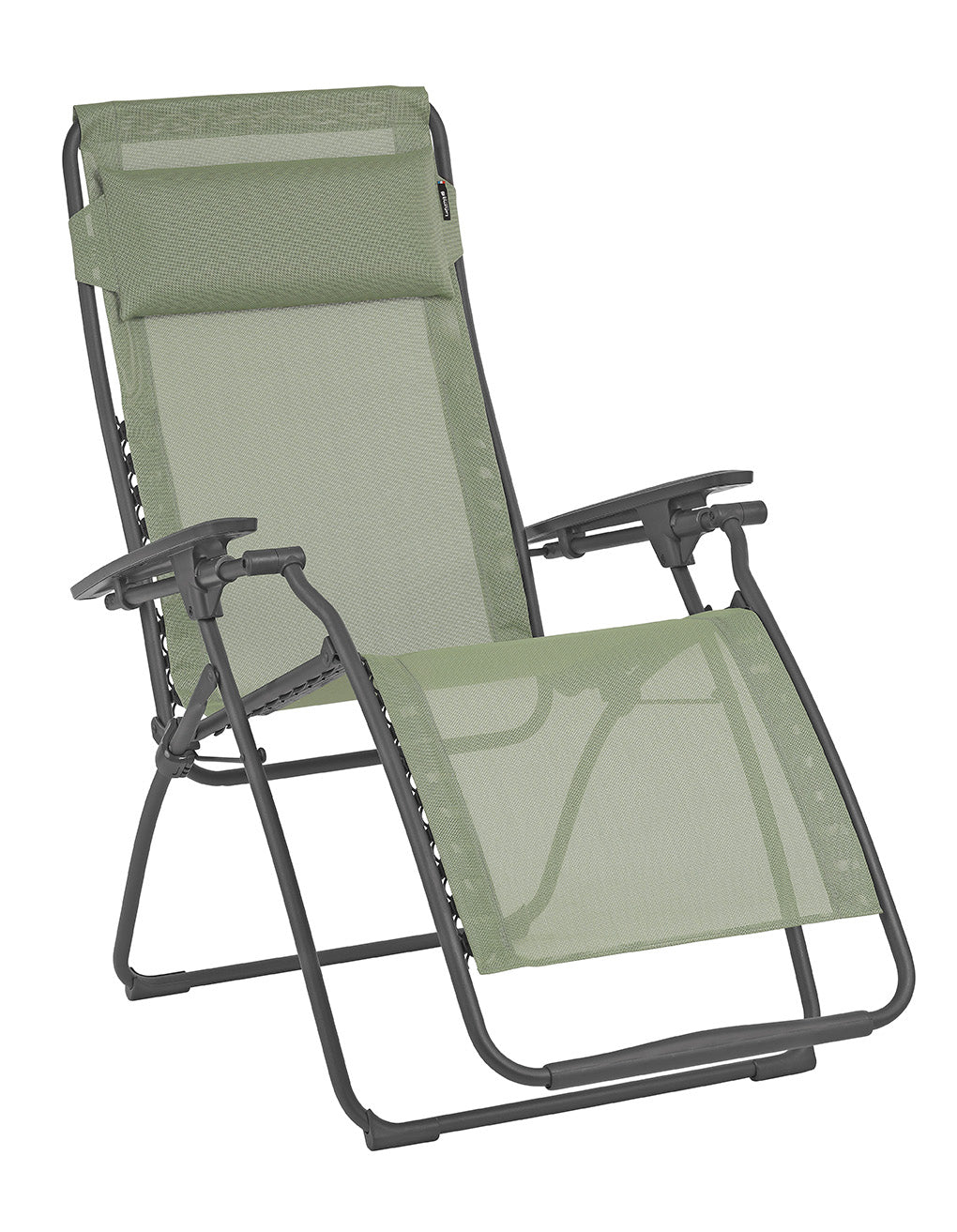 Zero Gravity Recliner - Basalt Steel Frame - Moss Fabric - 99fab 