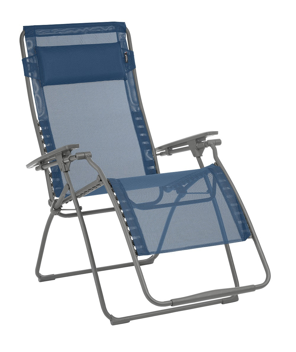 Zero Gravity Recliner - Basalt Steel Frame - Ocean Fabric - 99fab 