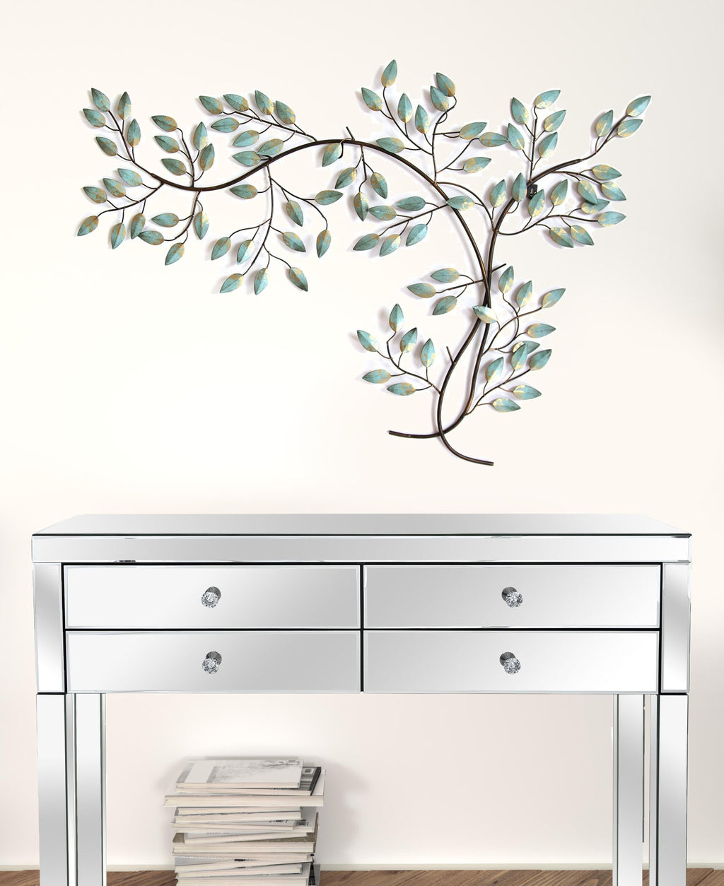 Patina Tree Branch Metal Wall Decor - 99fab 