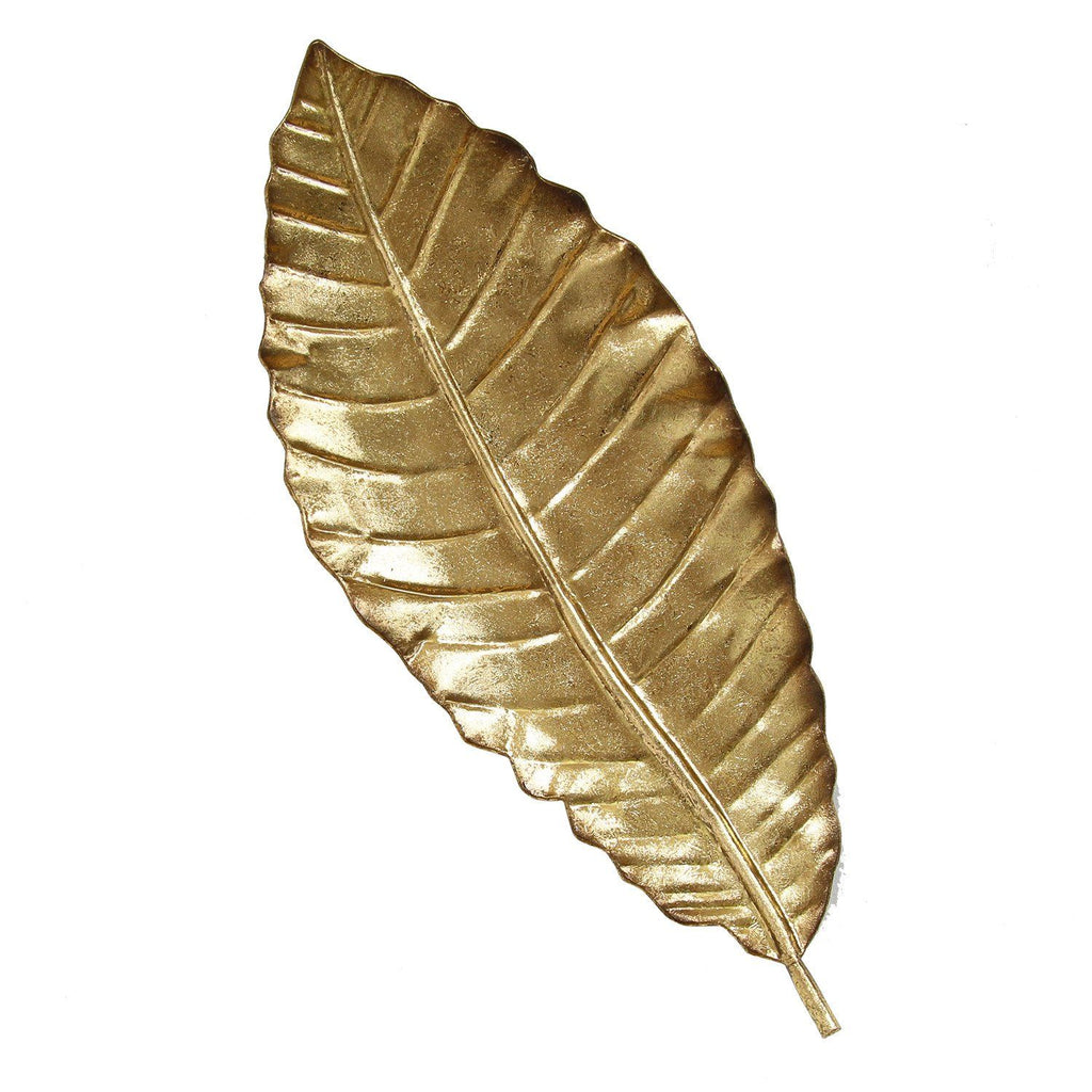 Gold Elegant Leaf Wall Decor - 99fab 