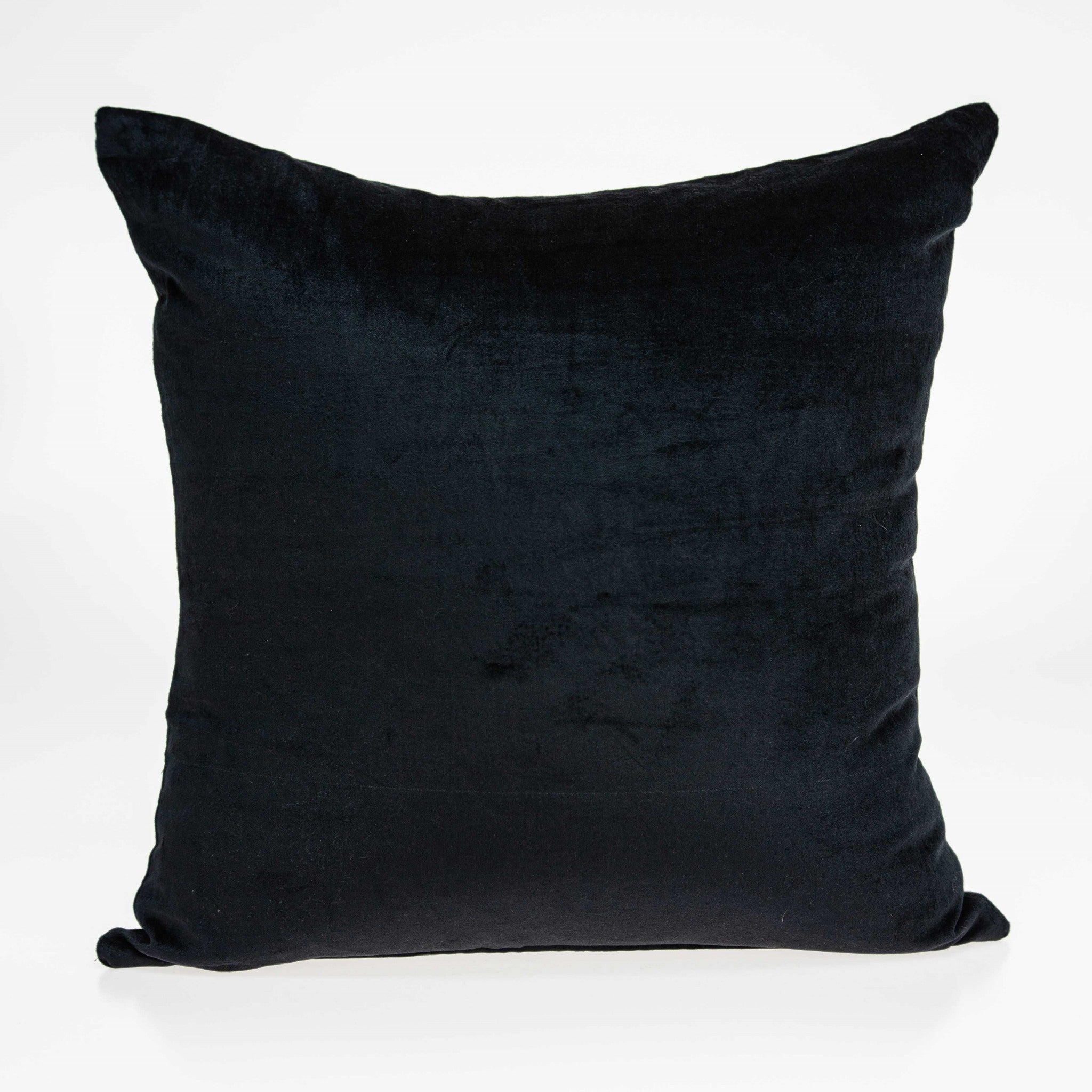 Super Soft Solid Color Black Decorative Accent Pillow