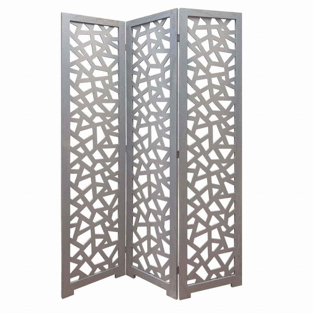 67 X 1.5 X 50 Gray Wood  Screen - 99fab 