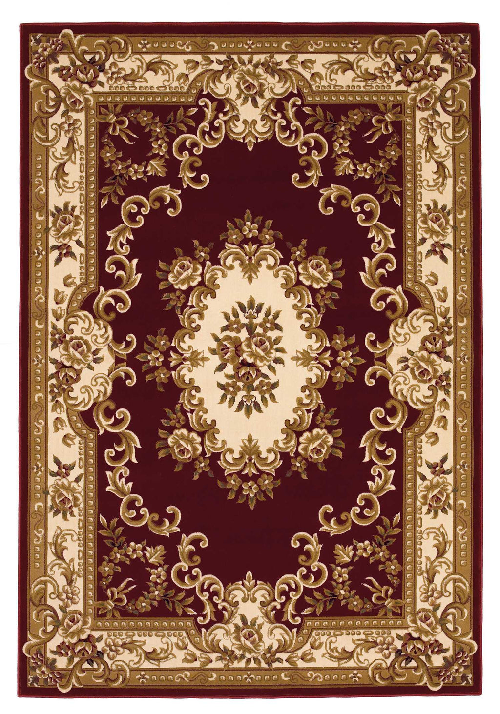 7' X 10'  Polypropylene Redor Ivory Area Rug - 99fab 