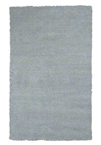 8'X10' Blue Heather Indoor Shag Rug