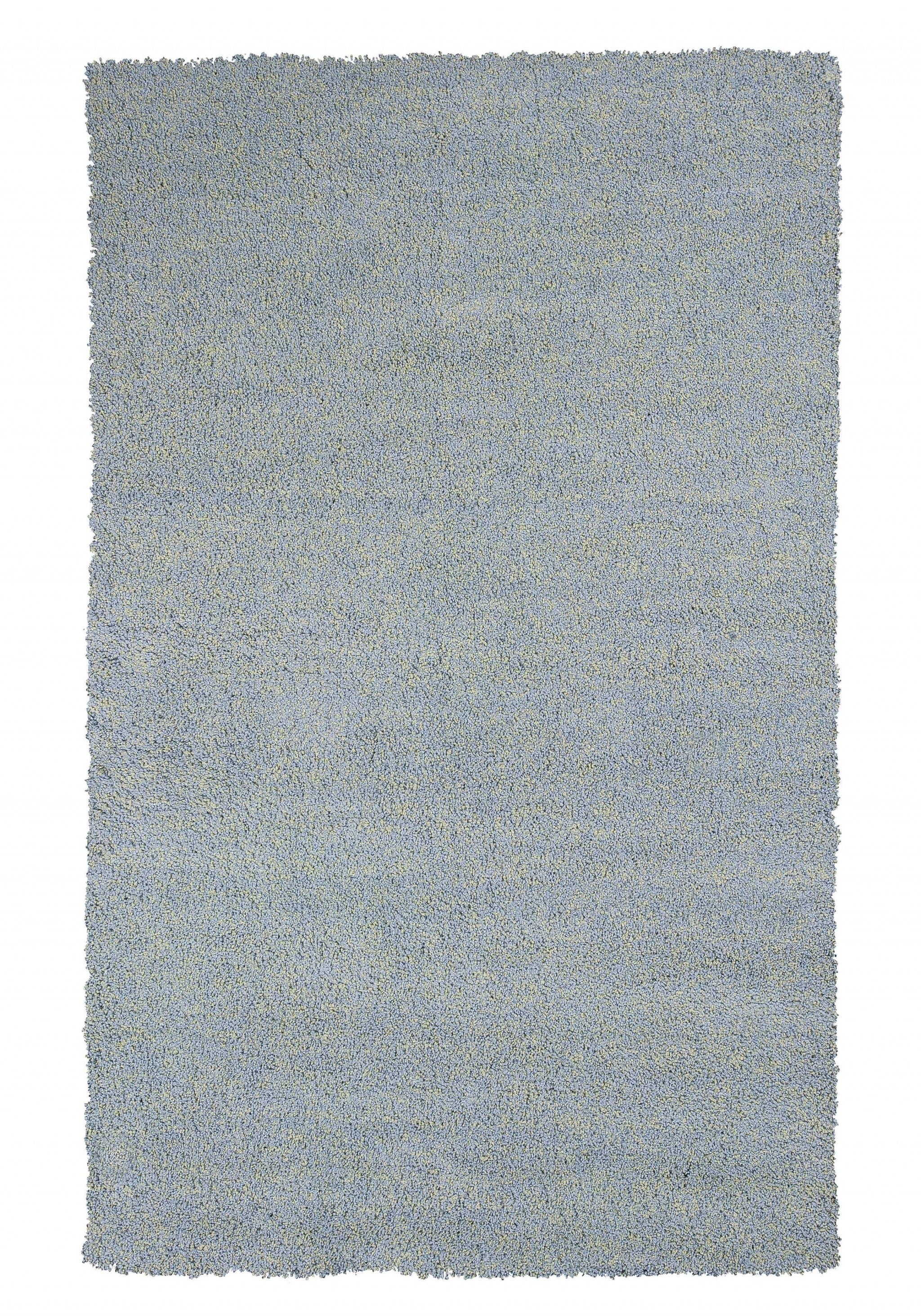 8'X10' Blue Heather Indoor Shag Rug