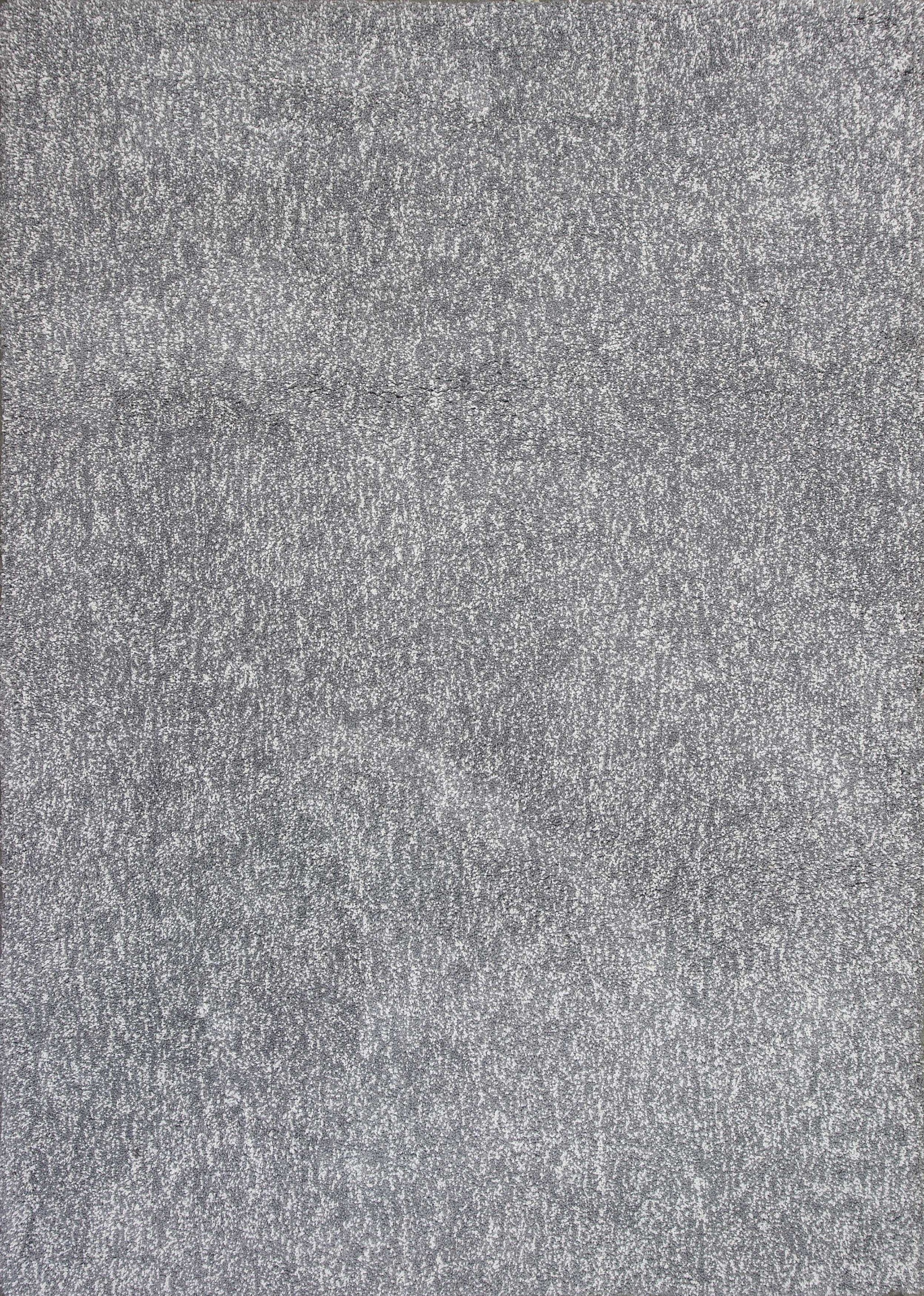 8' X 10' Polyester Grey Heather Area Rug