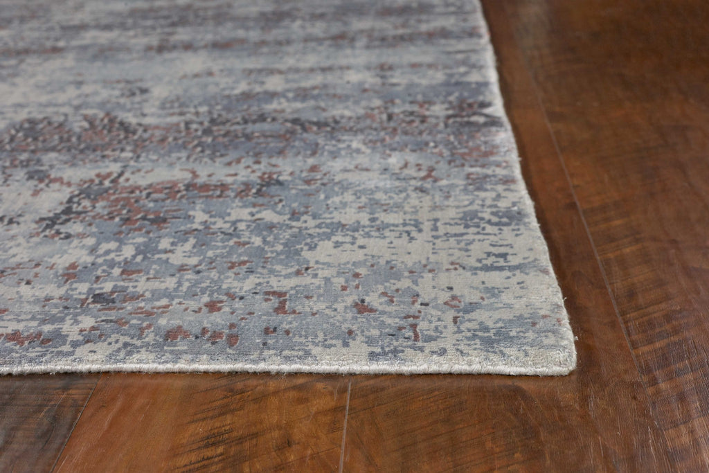 5' X 7'  Viscose Slate Area Rug - 99fab 