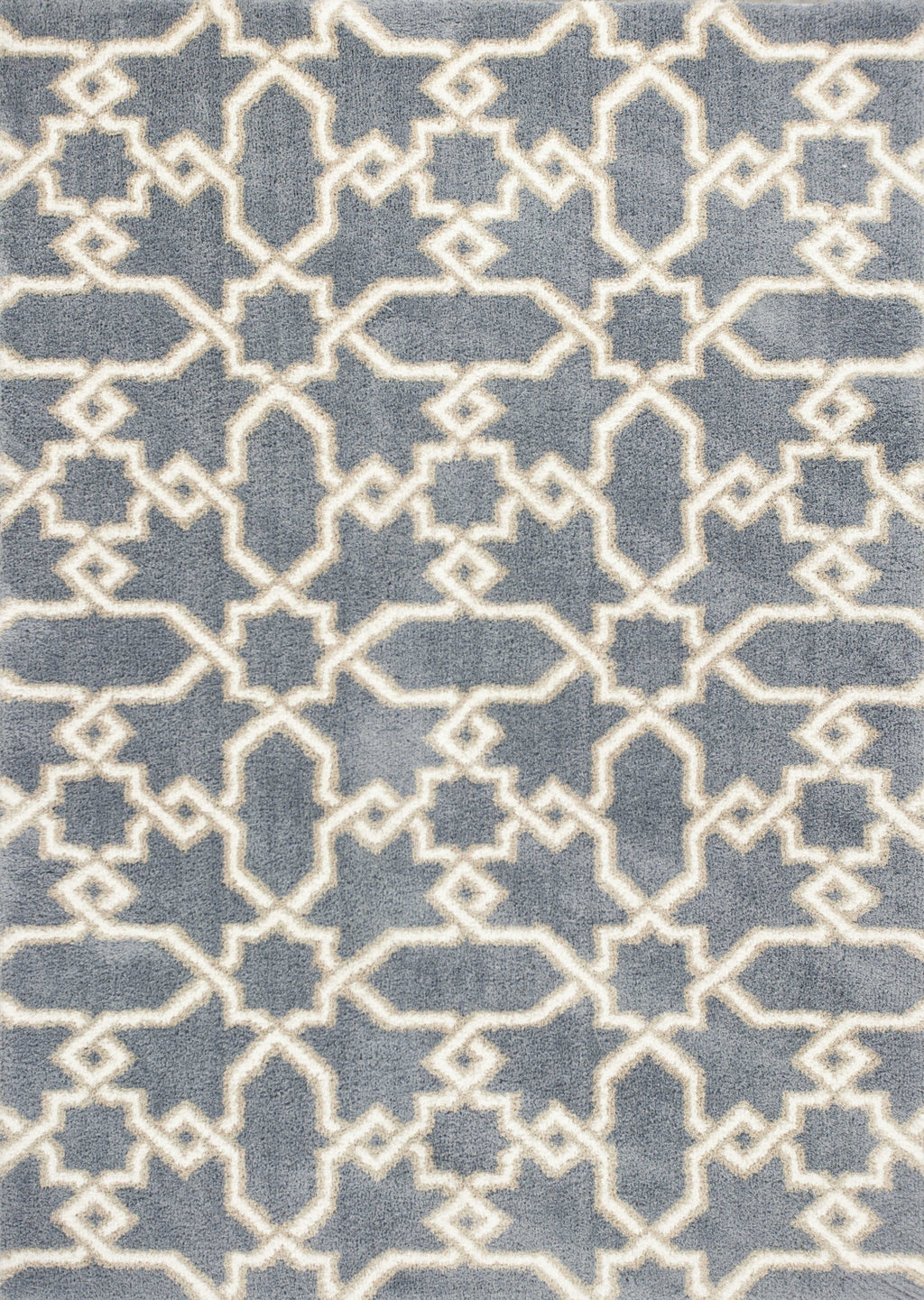 7 X 10 Microfiber Slate Blue Area Rug - 99fab 