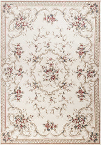 9' X 12'  Polypropylene Ivory  Area Rug