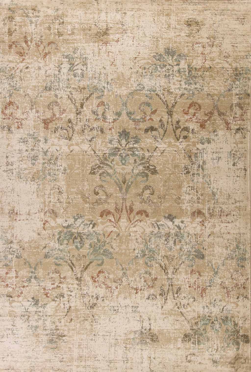 5' X 8' Champagne Vintage Area Rug - 99fab 