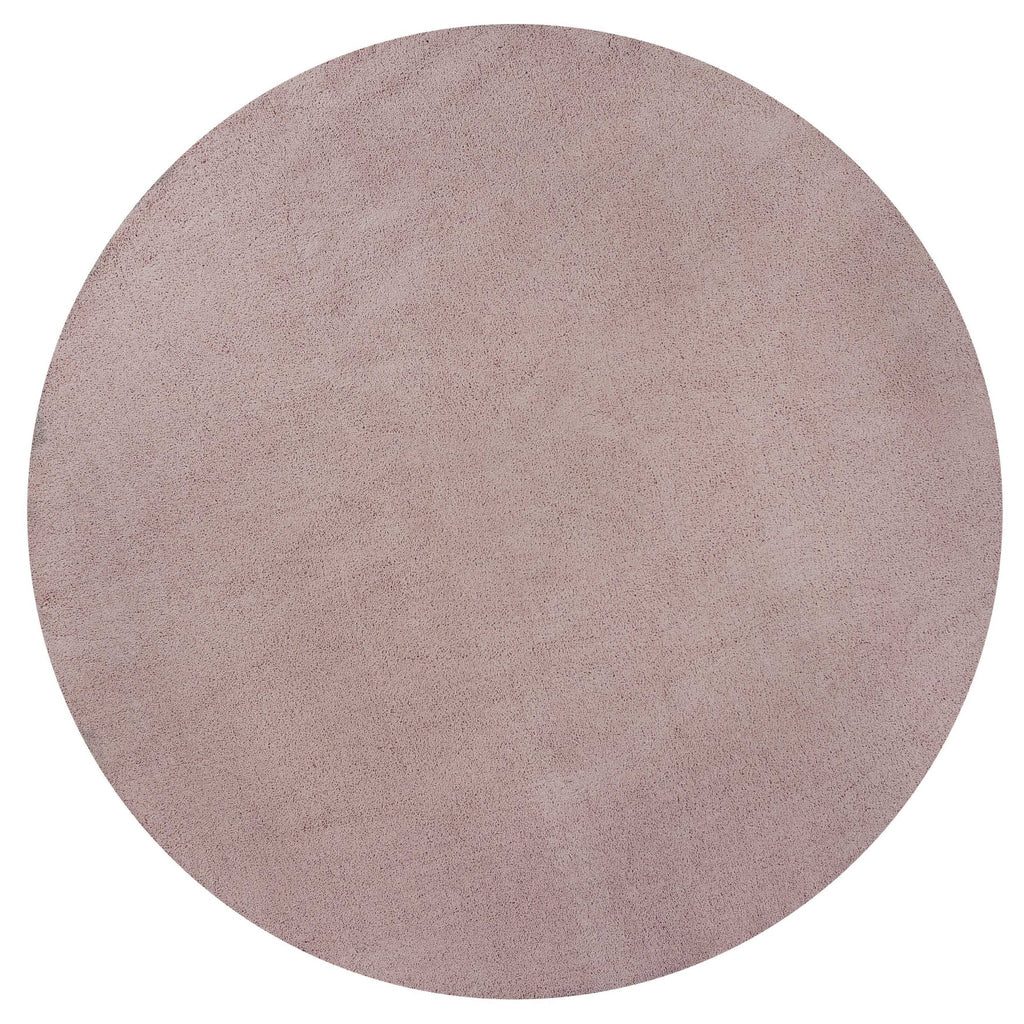 6' Rose Pink Round Indoor Shag Rug - 99fab 