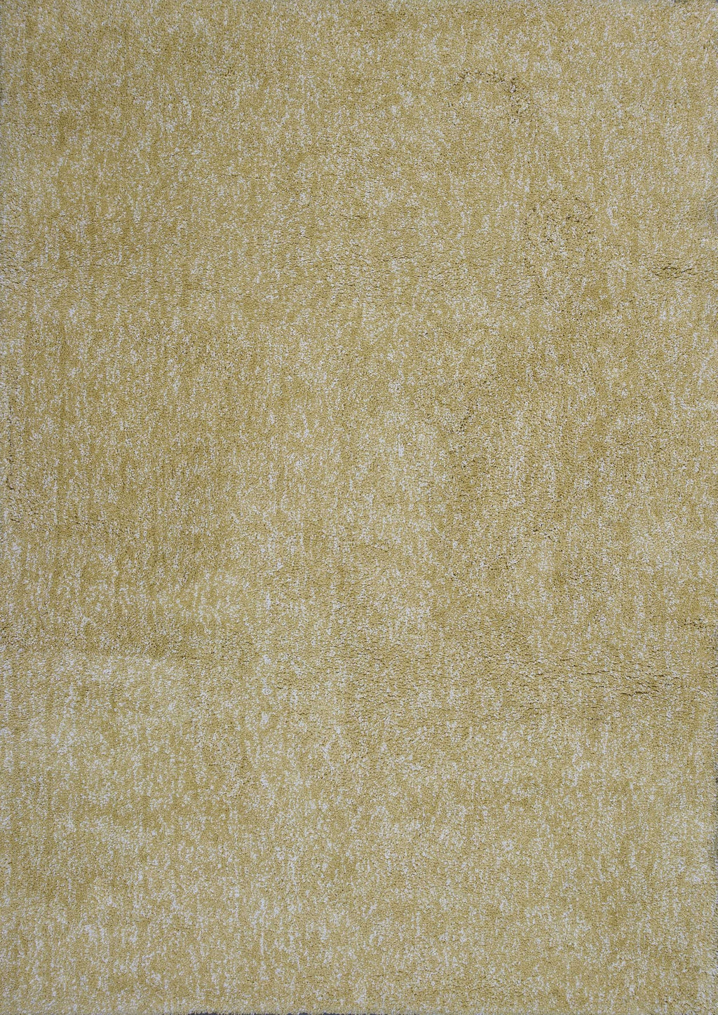 5' X 7' Yellow Heather Plain Indoor Area Rug - 99fab 