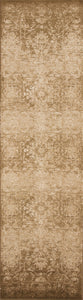 2' X 8' Beige Polypropylene Runner Rug