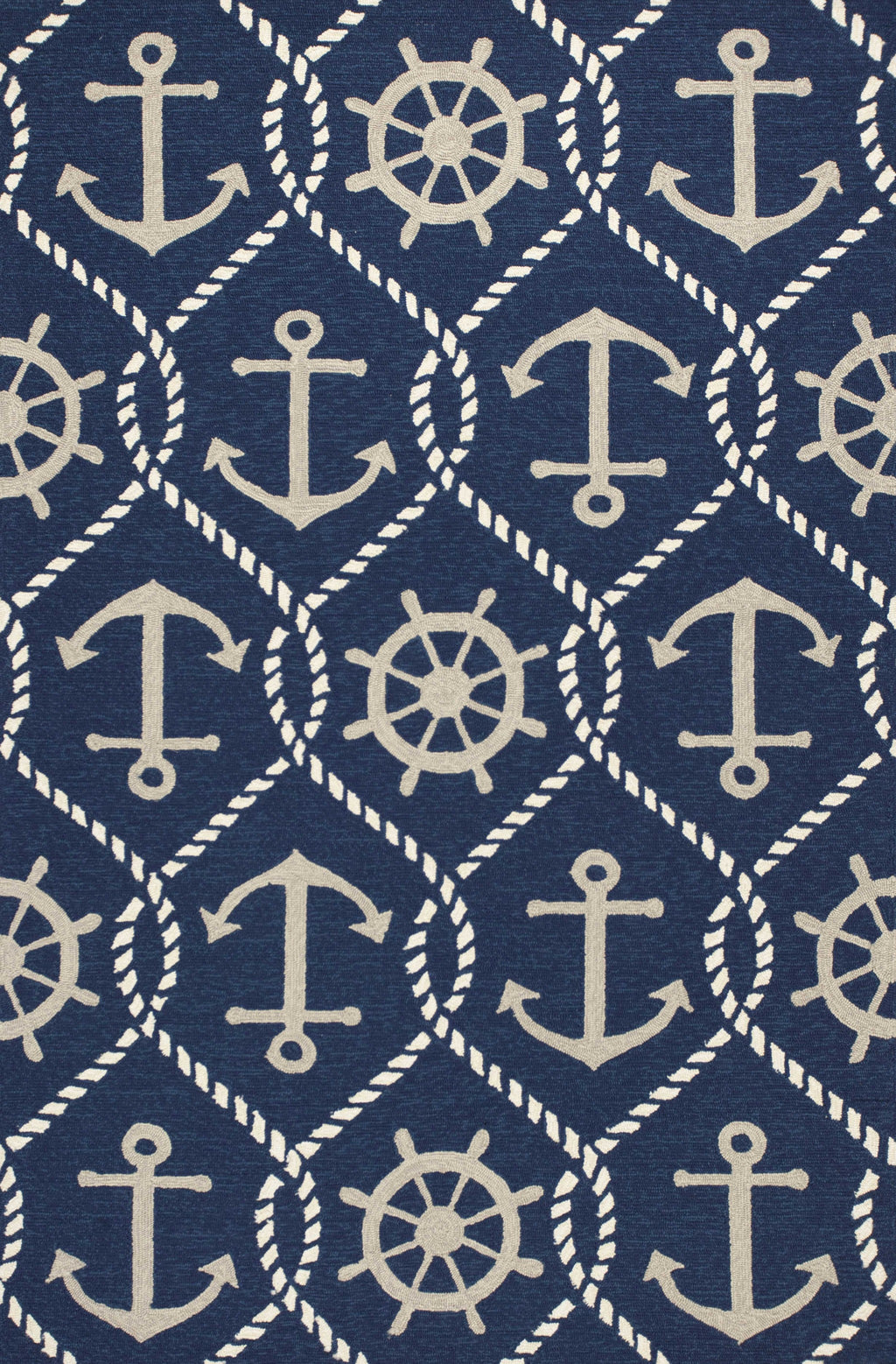 3' X 5' Navy Marine Uv Treated Area Rug - 99fab 