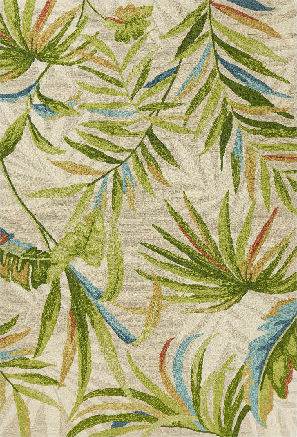 3' X 5' Sand Tropical Uv Treated Area Rug - 99fab 