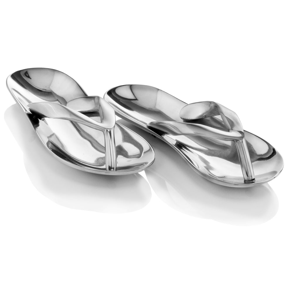 Buffed Polished Sandals Pair - 99fab 