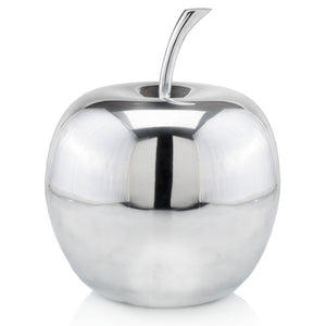 12" X 12" X 13" Buffed Extra Large Polished Apple