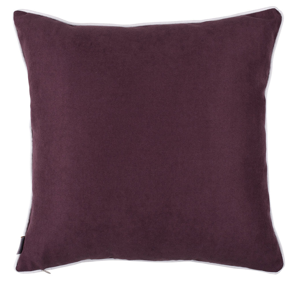 Purple Geometric Lines Decorative Throw Pillow Cover - 99fab 