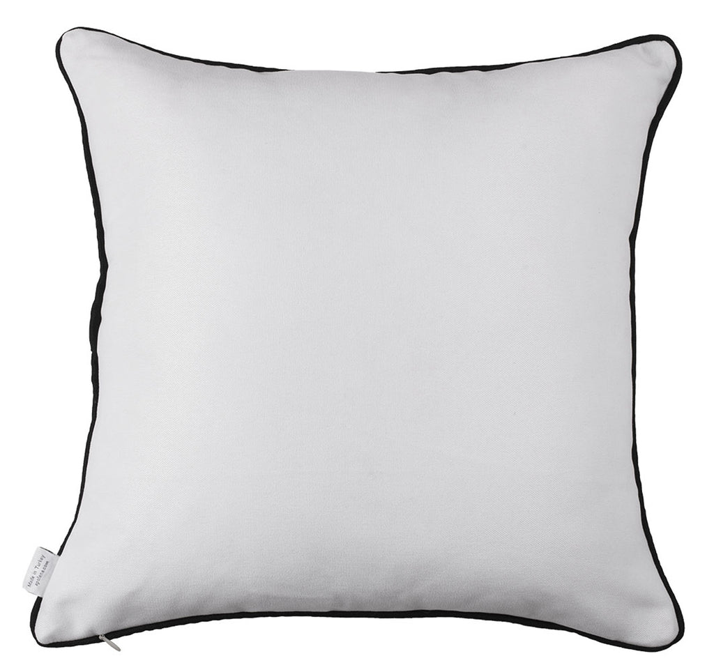 Square Abstract Geo Decorative Throw Pillow Cover - 99fab 