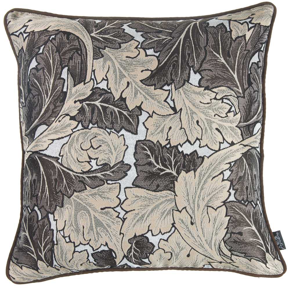 Brown Maple Leaf Decorative Throw Pillow Cover - 99fab 