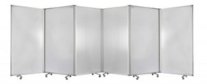 212 X 1 X 71 Metal Grey 6 Panel Screen