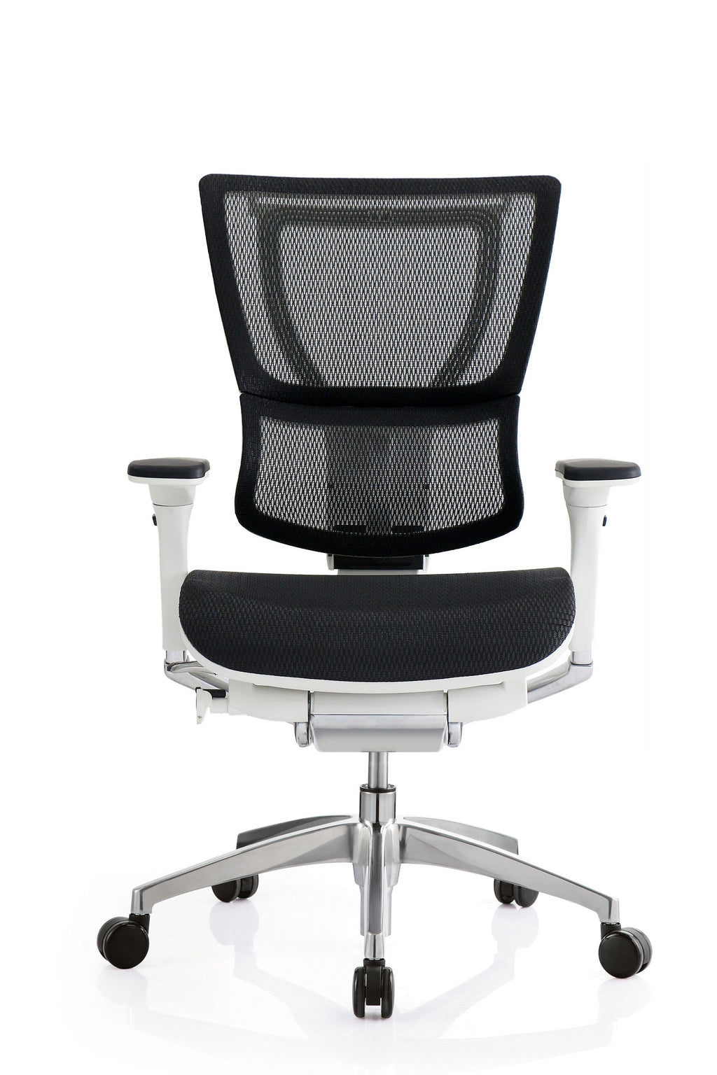 Black Mesh Seat Swivel Adjustable Task Chair Mesh Back Steel Frame - 99fab 