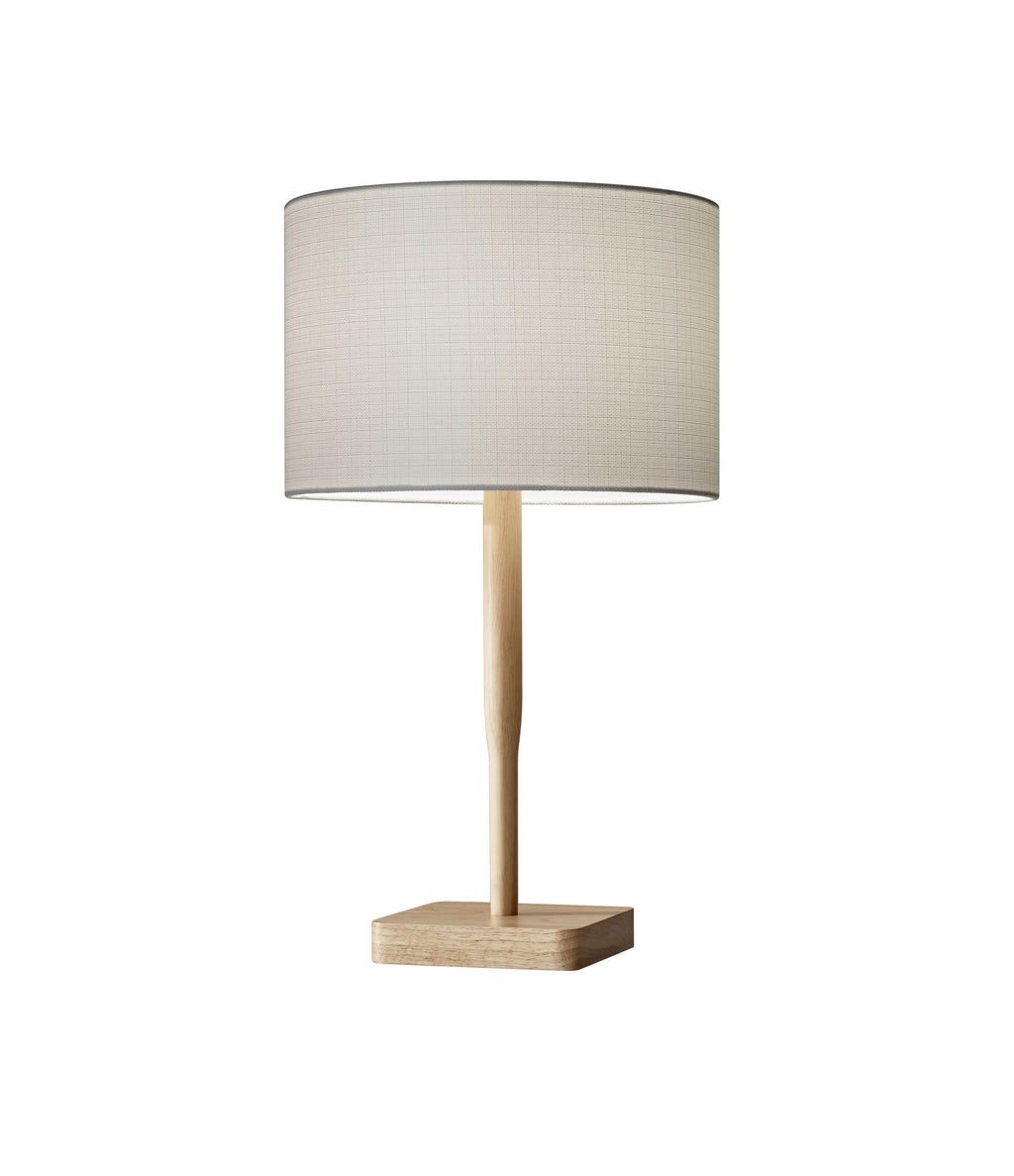 Cozy Cabin Natural Wood Table Lamp - 99fab 