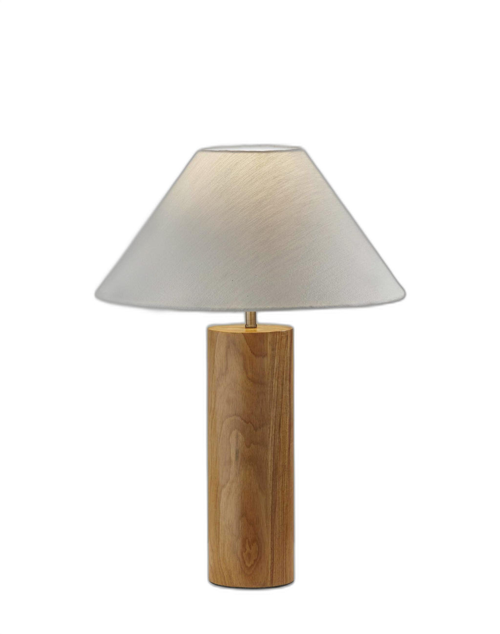 Canopy Natural Wood Block Table Lamp - 99fab 