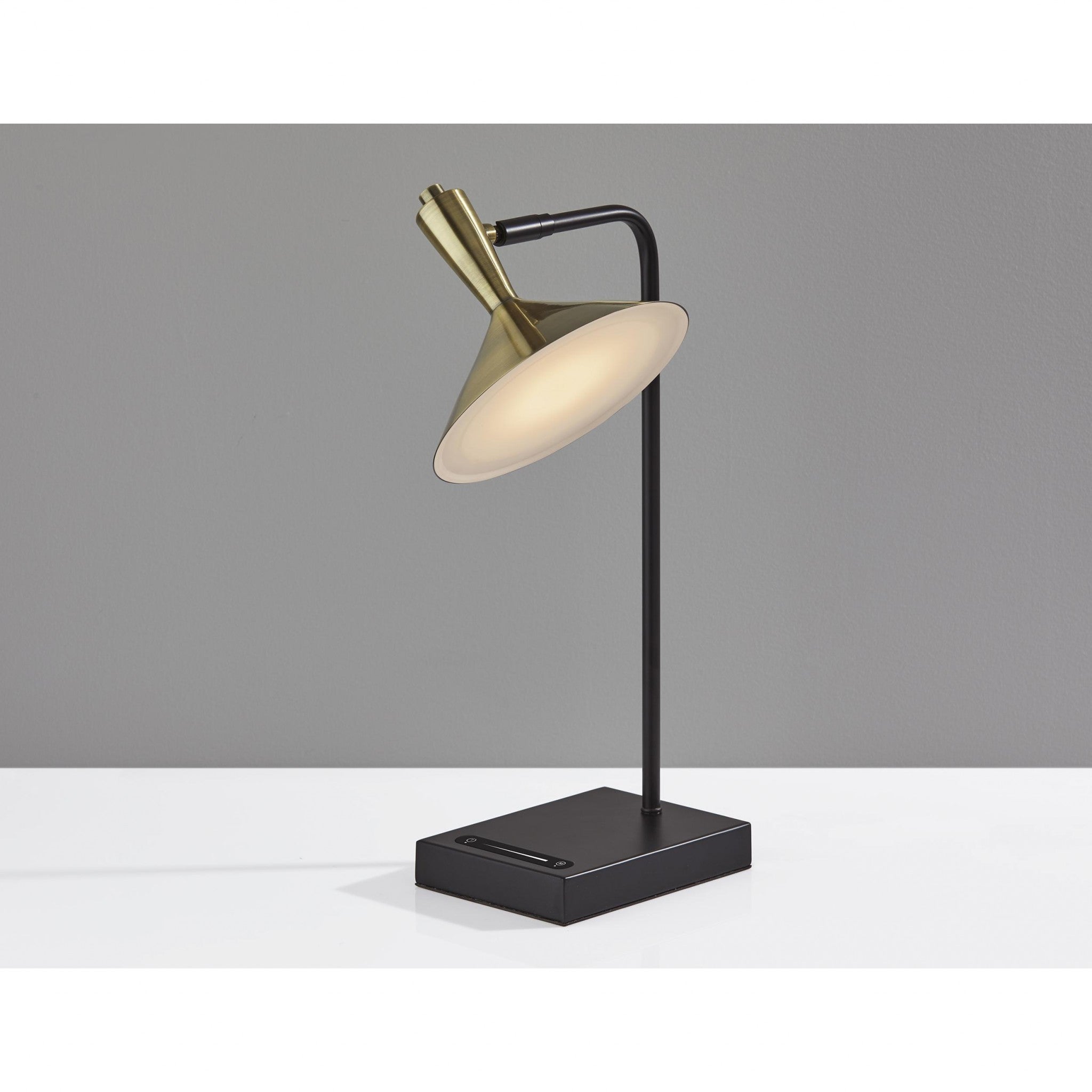 Brass Spotlight Black Metal Led Desk Lamp