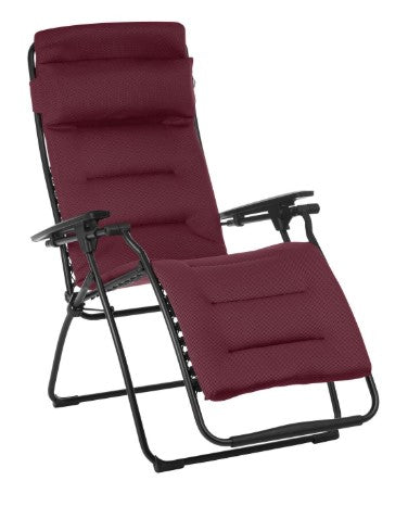 27.5" X 32.7" X 46" Bordeaux Powder Coated Recliner