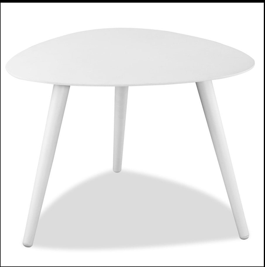 14 X 19 X 17 Powder Coated Aluminum Small Side Table - 99fab 