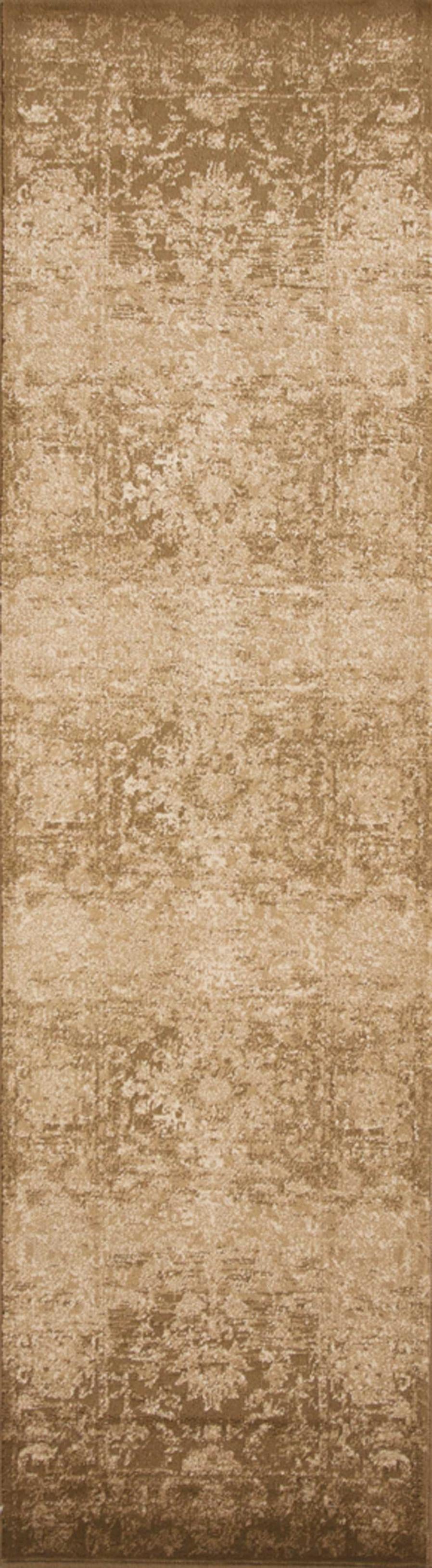 91 X 130 Beige Polypropylene Rug