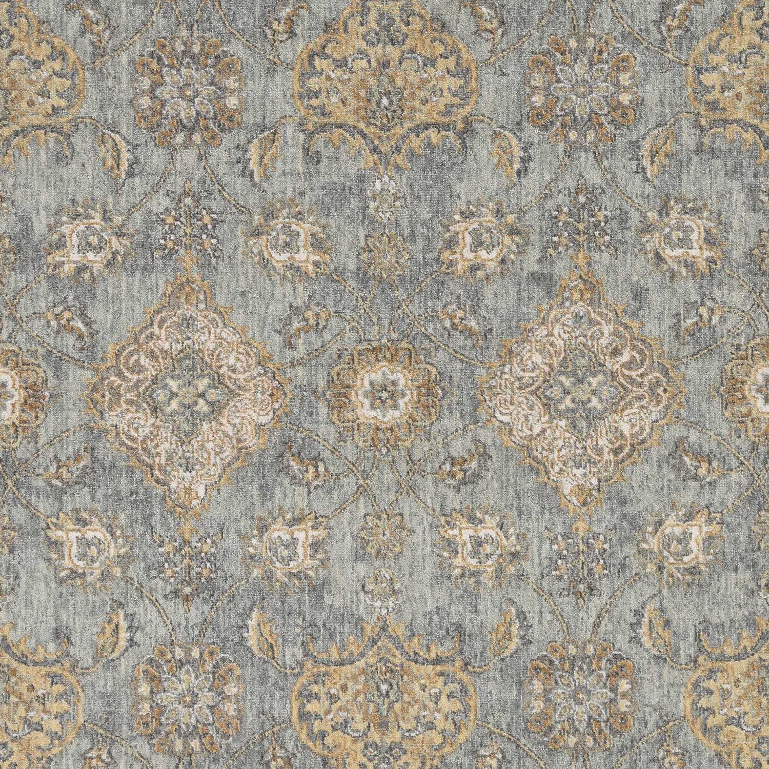 108 X 108 Sage Green Wool Rug