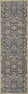 5'X8' Taupe Machine Woven Traditional Indoor Area Rug