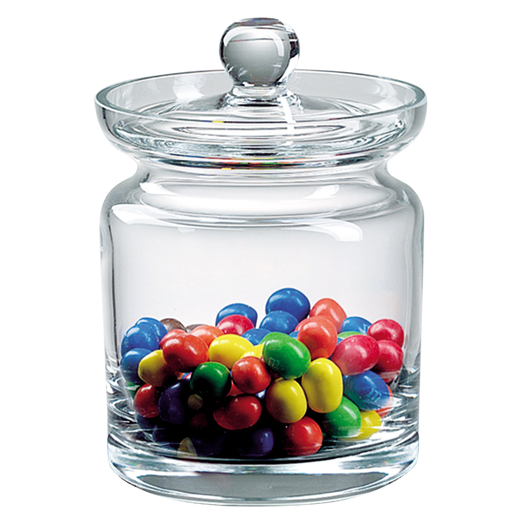 55 Mouth Blown Crystal Lead Free Biscuit Or Candy Jar - 99fab 