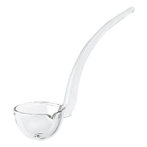 6 Mouth Blown Crystal Gravy  Dressing Or Sauce Ladle